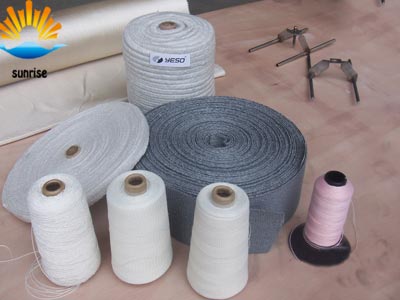 ceramic fiber cloth tape, rope, yarn