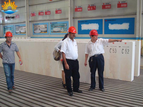 Venezuela customer AZS fused bricks used in float glass furn Venezuela customer AZS fused bricks used in float glass furn