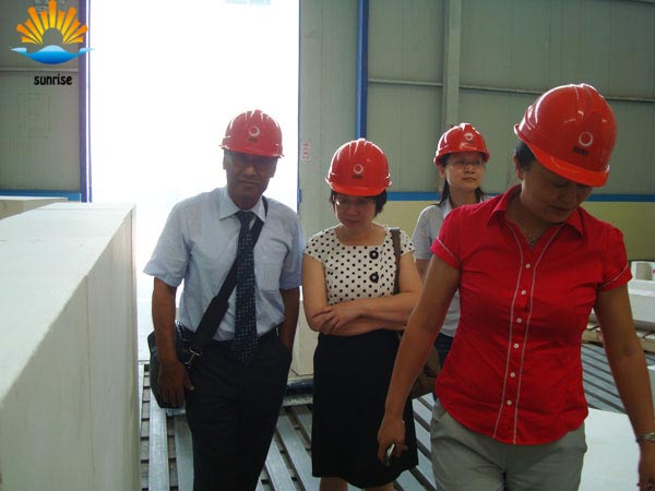 Turkish customers to visit our factory to discuss concrete cooperation Turkish customers to visit our factory to discuss concrete cooperation