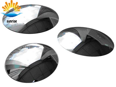 Glass kiln with refractory general form of damage Glass kiln with refractory general form of damage