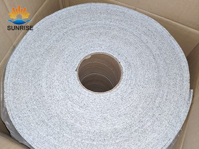 Expanded graphite ceramic fiber paper